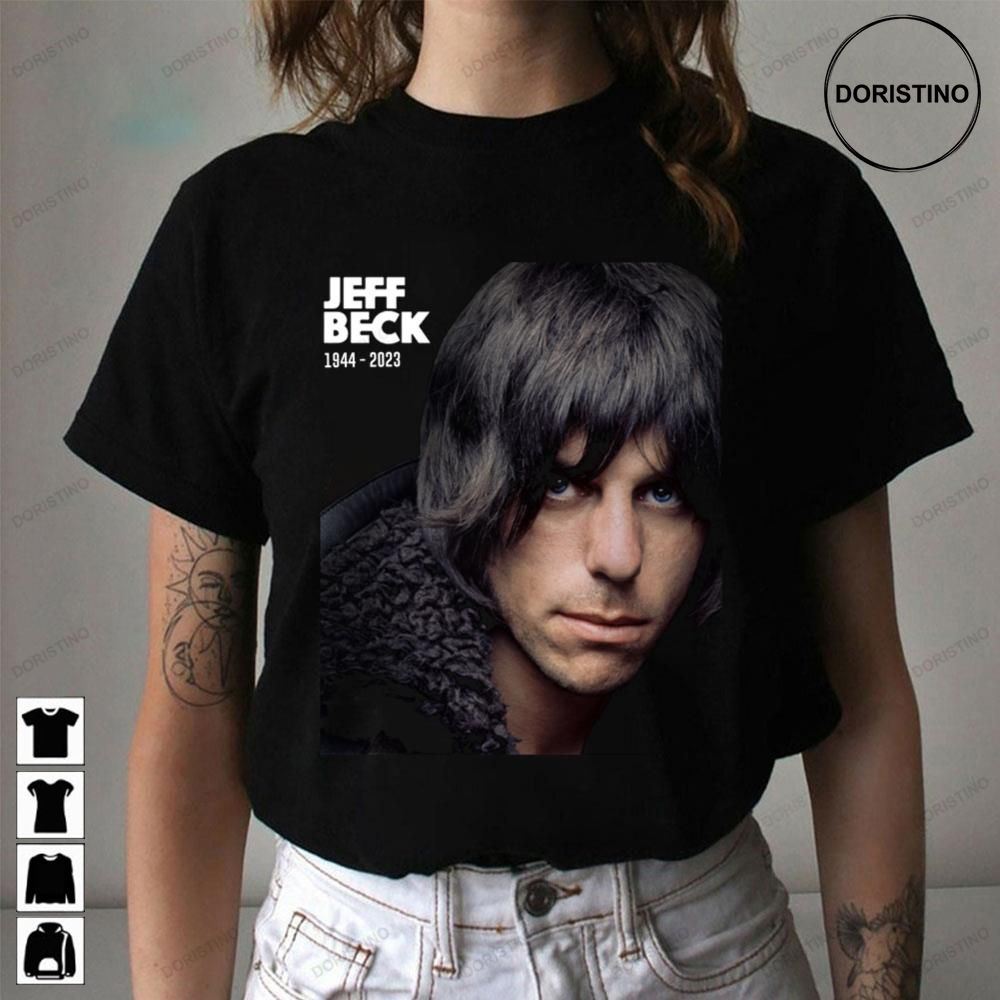 Jeff Beck 1944 2023 Rip Awesome Shirts